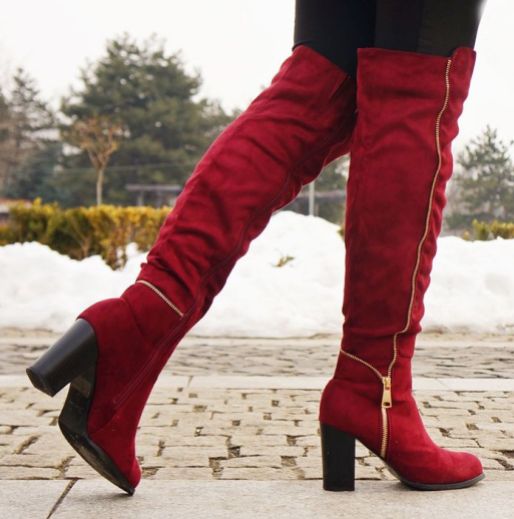 high-heels_-burgundy-boots_