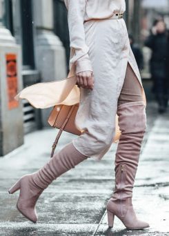 sydne-style-wears-catherine-malandrino-blush-suede-over-the-knee-boots