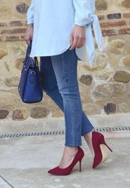 blue-look-outfit-azul-off-the-shoulders-blouse-jeans-red-stilettos-trends-gallery 5
